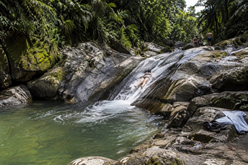 Luquillo: El Yunque Rainforest Hike and Waterslide Adventure
