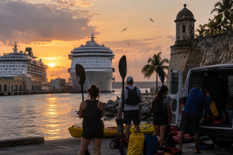 From San Juan: El Yunque Rainforest & Bio Bay Kayak Combo