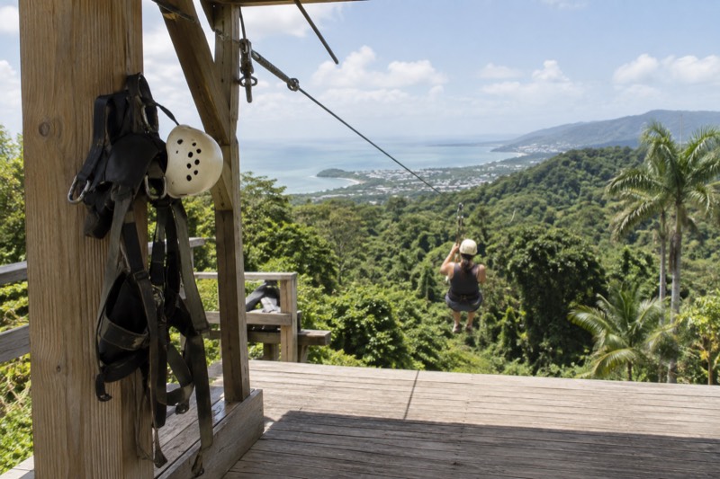 Puerto Rico: El Yunque Rainforest Zipline Adventure