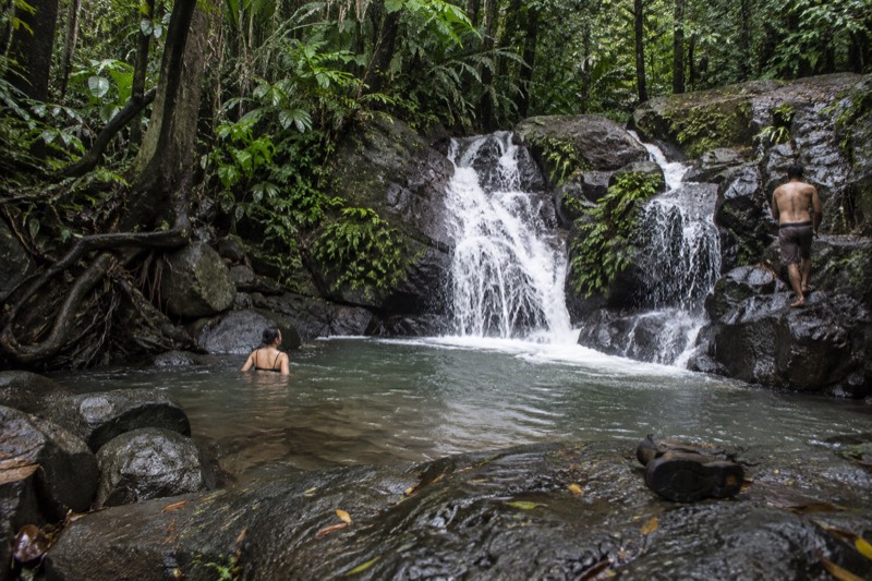 Small-Group Waterfall, Slides, Pickup
