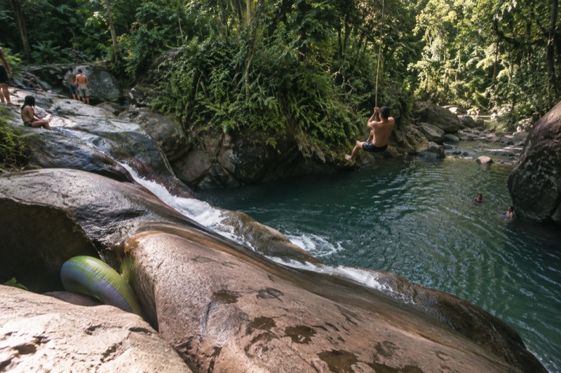 From San Juan: El Yunque Waterslide with Transportation